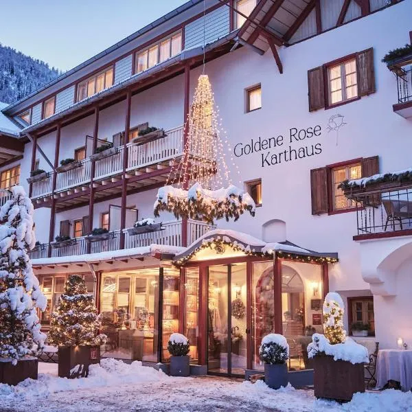 Goldene Rose Karthaus a member of Small Luxury Hotels of the World, hotel em Senales