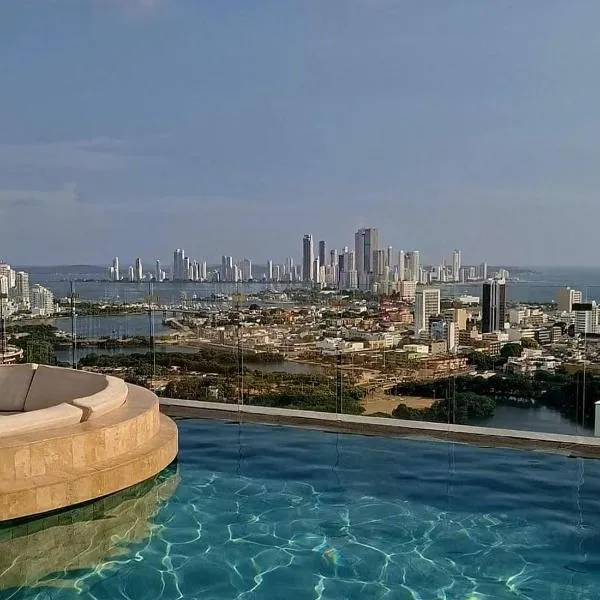 Beachfront Condo 1605 Murano Centro 1, Near Walled City Airport Pick Up, hotel en Cartagena de Indias