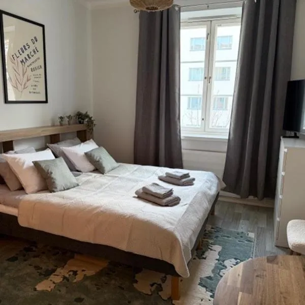 A cozy studio in the heart of Kallio, Hotel in Helsinki