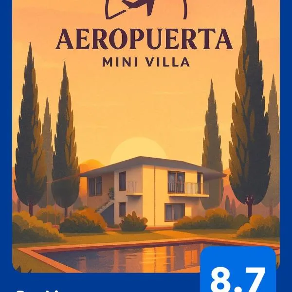 Aeropuerta Mini Villa - Private self check-in Layover near Airport, хотел в Al Qasţal