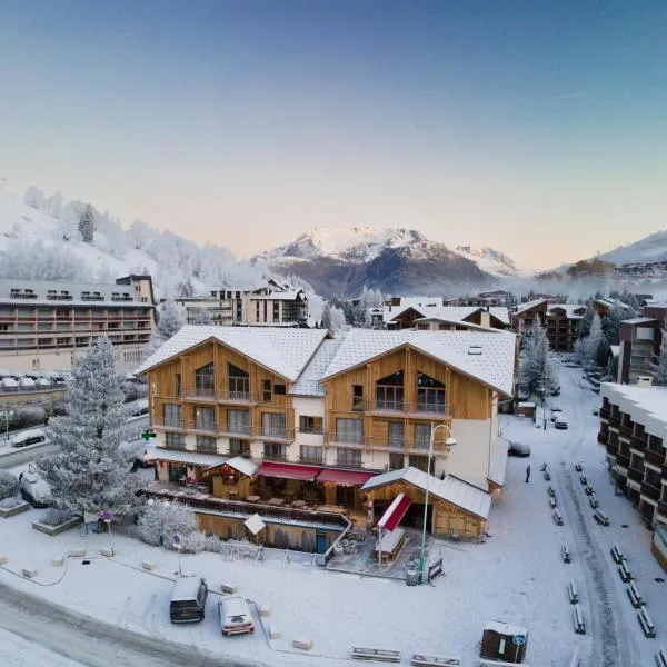 Hotel le Sherpa โรงแรมในเลส์เดอซาลป์