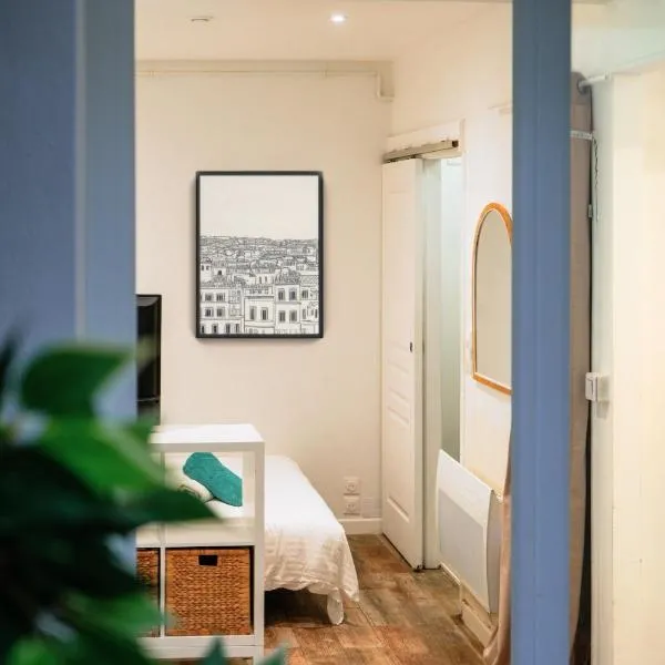 Studio cosy & paisible - Coeur des Carmes, hotell i Toulouse