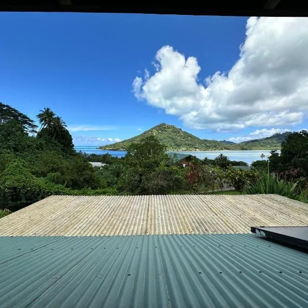 Huahine में, होटल Vaka House