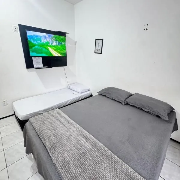 Ap em bairro nobre com garagem e ar, hotel u gradu Sobral