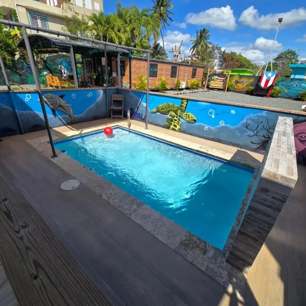 Villa Mi casita el paraiso costero, hotel em Aguada