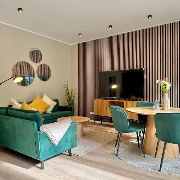 Lichtdurchflutetes Design-Apartment U39-1, hotel a Niederdorla
