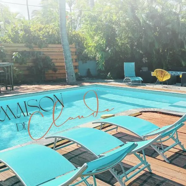 La Maison de Claude, charmante villa créole Etang Salé les Bains, готель у місті Етанг-Сале-ле-Бейнс