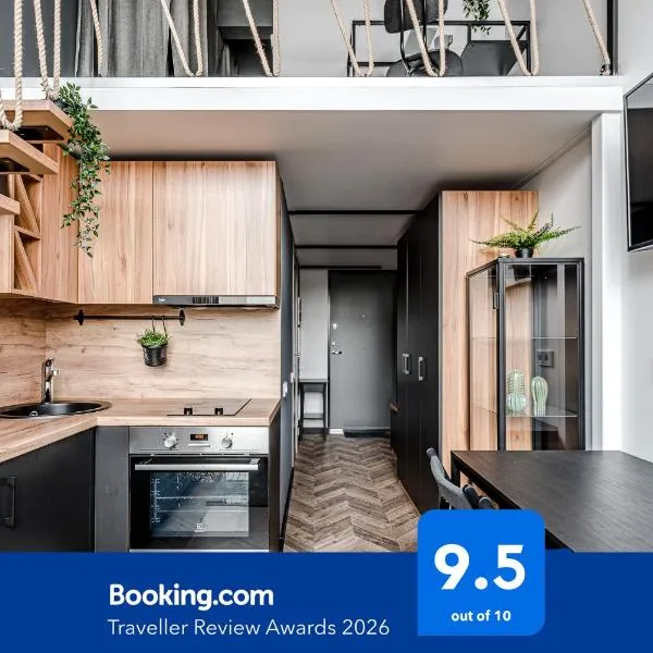 Modern Urban loft, hotel i Vilnius