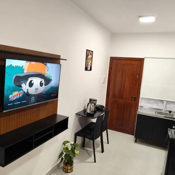 Studio Bem localizado, WIFI Rápido, Ar Condicionado e Estacionamento 1, hotel sa Joinville