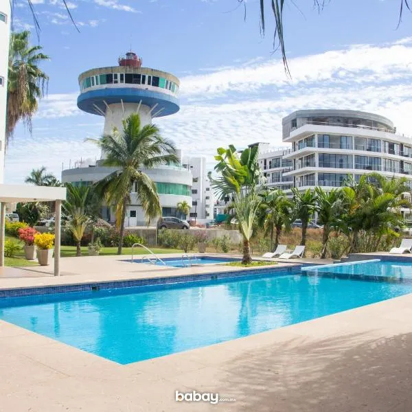 Departamento Isla Marina Mazatlán con alberca, hotell sihtkohas Mazatlán