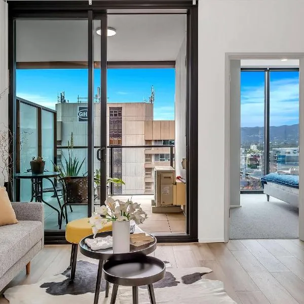 Level 18 Heart of Adelaide with Gym, City Views, hotel em Adelaide