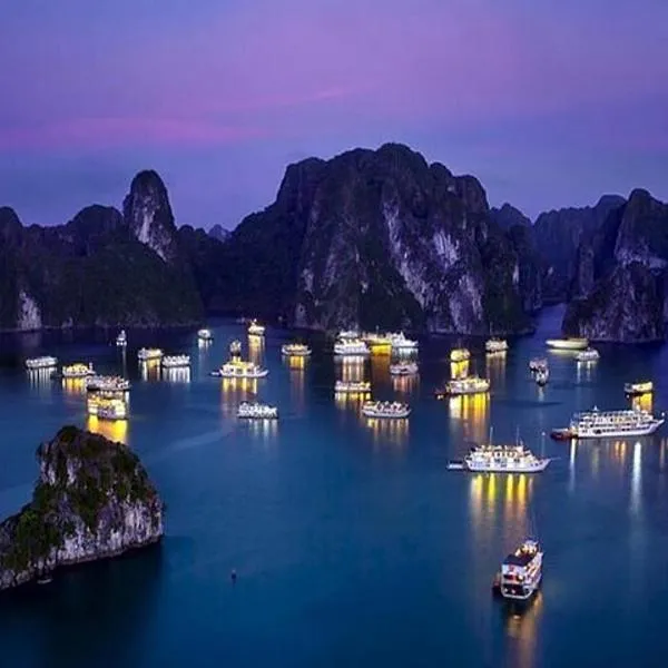 Cruise Lan Ha Bay 2 Day 1 Night pick-up from Hanoi, viešbutis Halonge