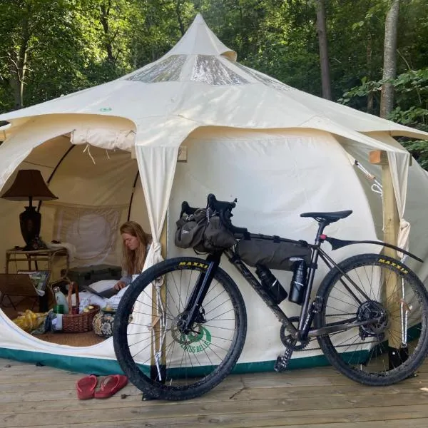 Gränna Glamping，格蘭納的飯店