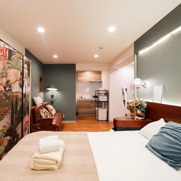 A1 Shibuya , 1 room, 7 mins to ST Max 2P 渋谷全新装修 交通中心 车站7分钟 最大2人 直达新宿 涉谷 表参道 品川 池袋 上野 代代木 银座 原宿 โรงแรมในโตเกียว