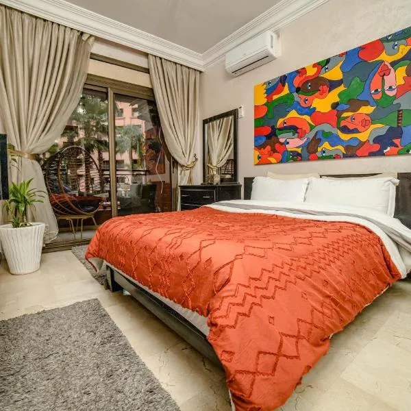 Royal Luxury Pool Apartment Hivernage Marrakech, хотел в Маракеш