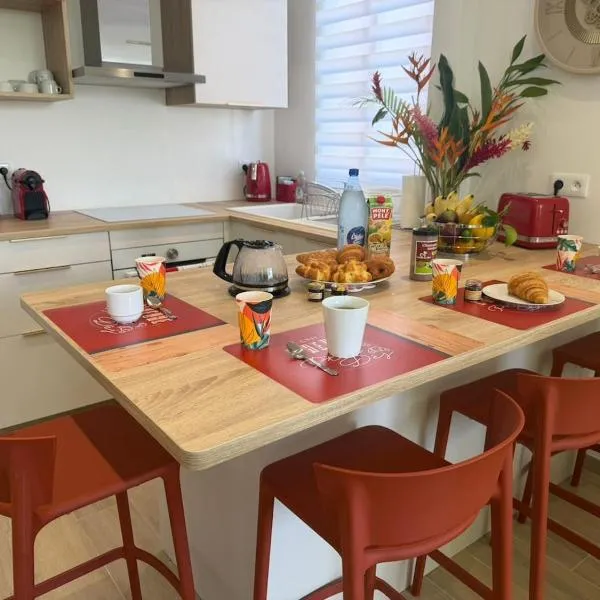 Les Trois-Îlets में, होटल L'Aparté des hibiscus