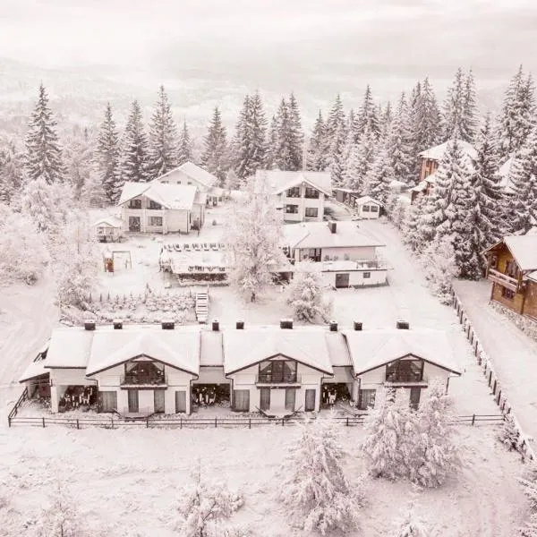 GOOD DAYS Shale Resort 4 км до Буковеля, hotel en Yablunytsya