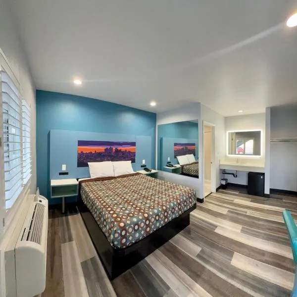 La Casa Motel, Los Angeles - Burbank Airport, hotel em Sun Valley