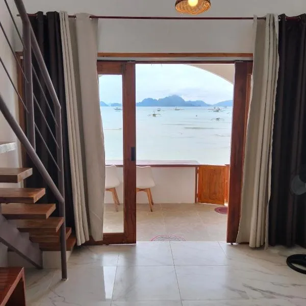 Alfa Beachfront Lofts, hotel di El Nido