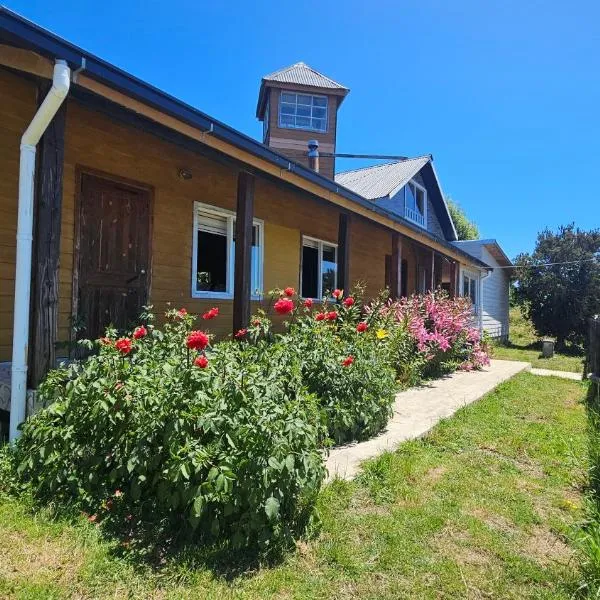 Lodge playa pupelde, Ancud、Mecuraのホテル