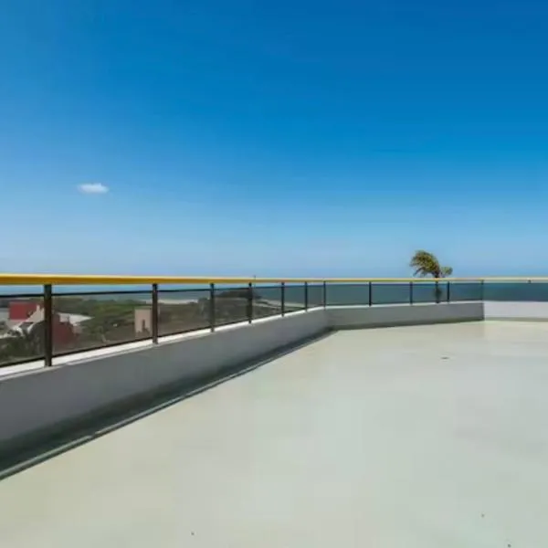 Ap de frente a praia、フロリアノポリスのホテル