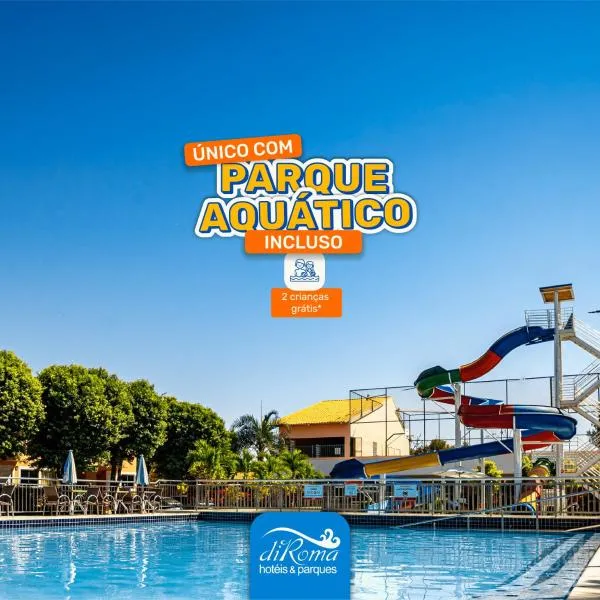 Viesnīca diRoma Fiori direto com o Grupo diRoma com acesso ao Acqua Park e Café da manhã pilsētā Kaldasnovasa