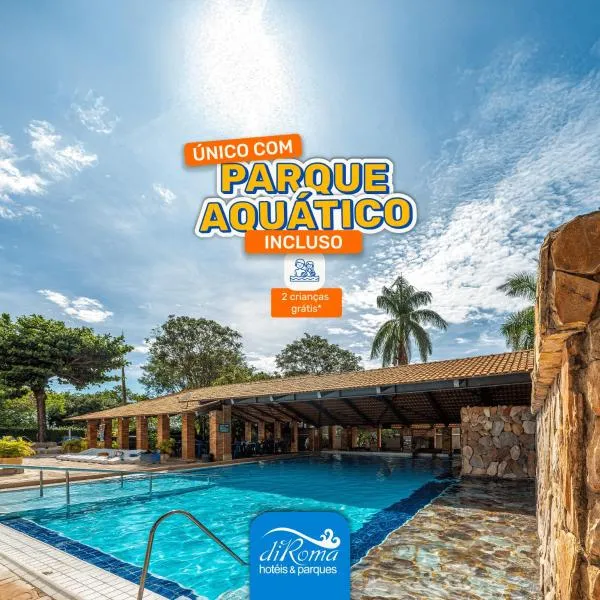 diRoma Império direto com o Grupo diRoma com acesso ao Acqua Park e Café da manhã, viešbutis mieste Kaldas Novasas