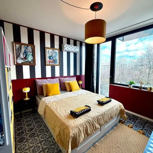 Palermo Family designer Apt near UNSS w Fast WiFi, hotel a Sofia