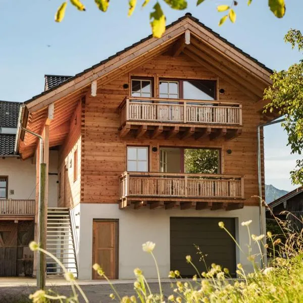 Bauernhofurlaub Eggcellence, hotel v destinaci Teisendorf