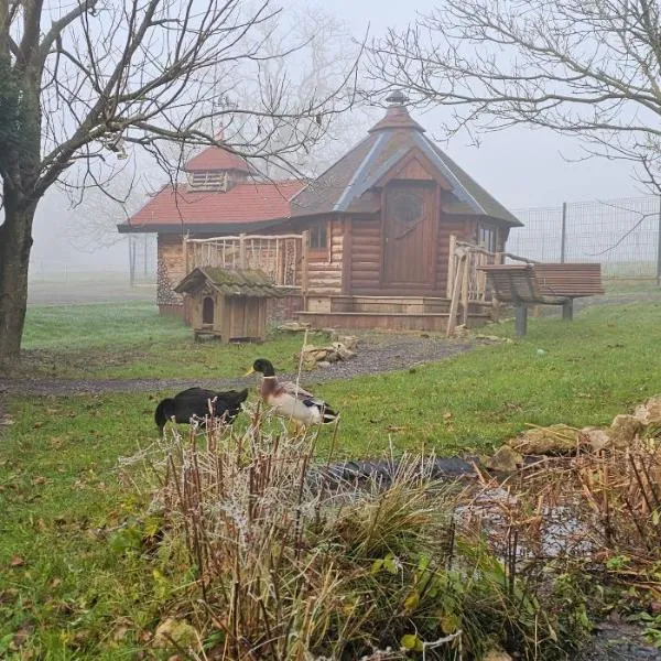Nuit insolite, repas autour du feu piscine sauna jaccuzi, hotell i Azerailles