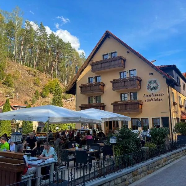 Hotel Amselgrundschlößchen, Hotel in Rathen
