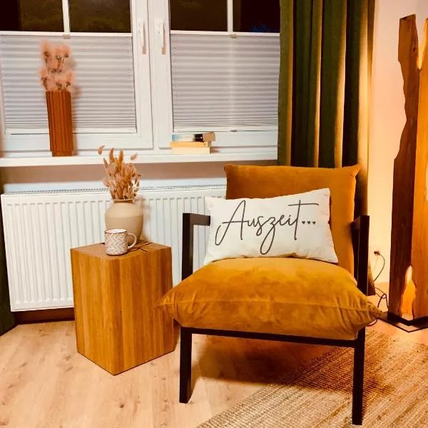 CityNest und Auszeit - Zwei Ferienwohnungen, ein Standort - Ideal für Paare und Familien mit Kleinkind，位于施马伦贝格的酒店