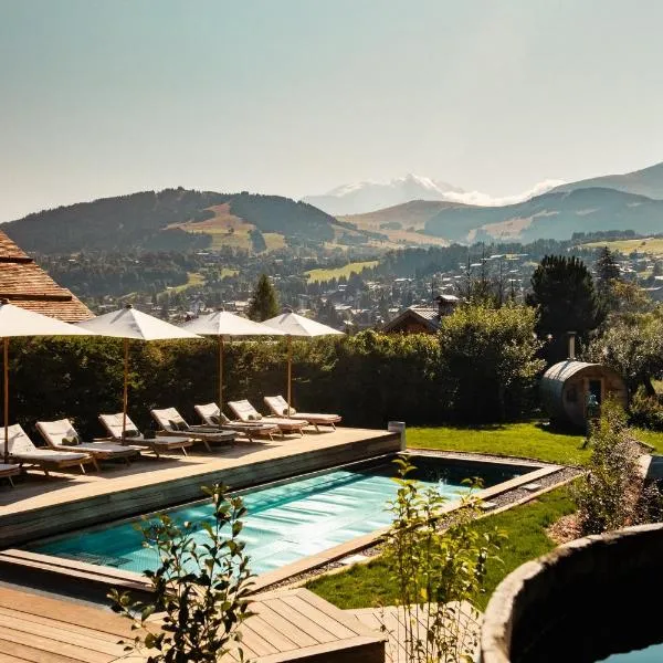 L'Alpaga, a Beaumier hotel, hotel i Megève