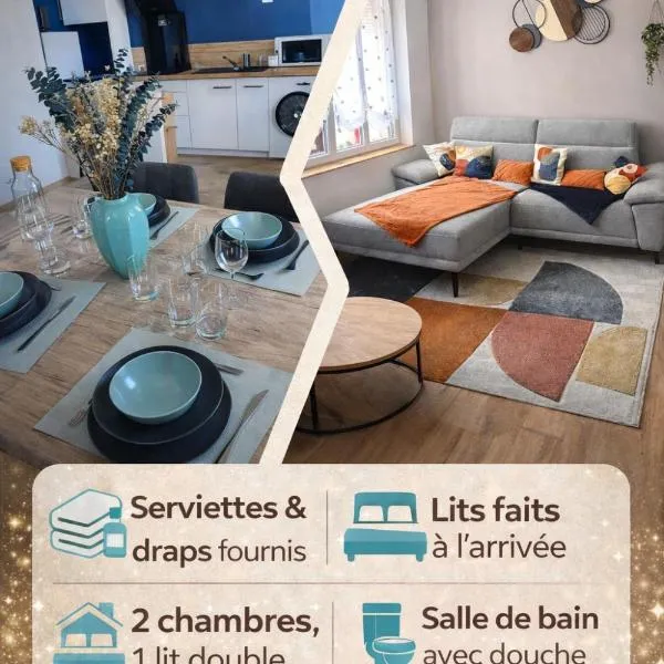 DUPLEX RDC, hotel em Fécamp