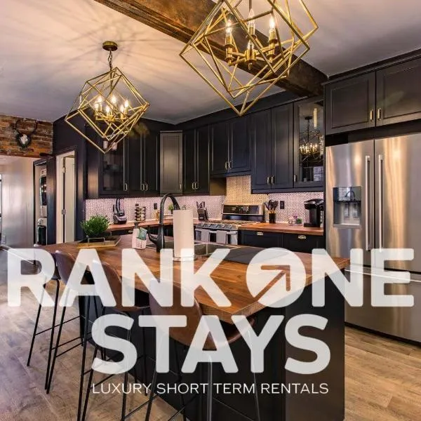 King Bed / Free Parking / BBQ / Fire pit / Arcade, hotel Pittsburgh-ben