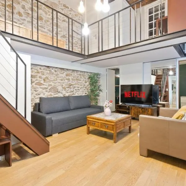 Quartier Musée du Louvre - 2 Bedroom Apartment Free NetFlix, ξενοδοχείο στο Παρίσι