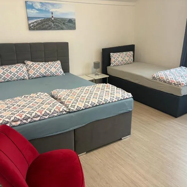 Schöne Ferienwohnung nähe Stadtmitte von Wilhelmshaven, hotel v destinácii Wilhelmshaven