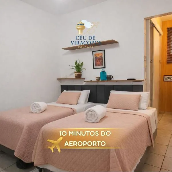 Suíte Privativa 8min Viracopos, Smart TV, Wi-Fi, hotell i Campinas