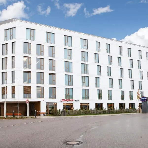 Viesnīca Hampton By Hilton Stuttgart Airport pilsētā Filderštate