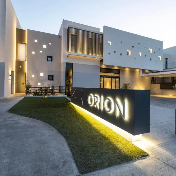 Orion Tinos Suites, hotel em Vrachonisída Chántra