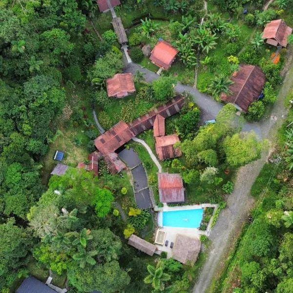Finca Las Palmas Ecolodge, hotel Puyóban