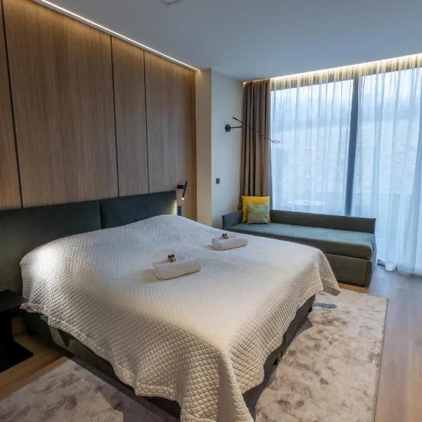 Lajvér Borbirtok, hotel v mestu Szálka