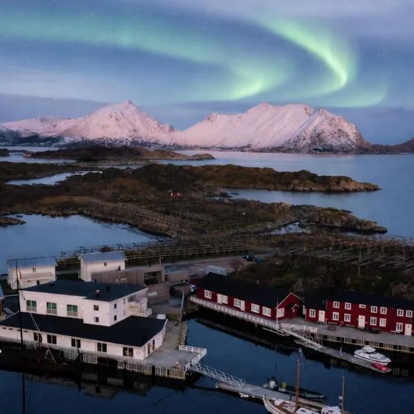 Solsiden Brygge Rorbuer, hotel en Ballstad