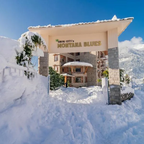 Snow City's Montana Blues Resort Manali - Heated & Air-Cooled Stay, hotel v destinaci Manāli