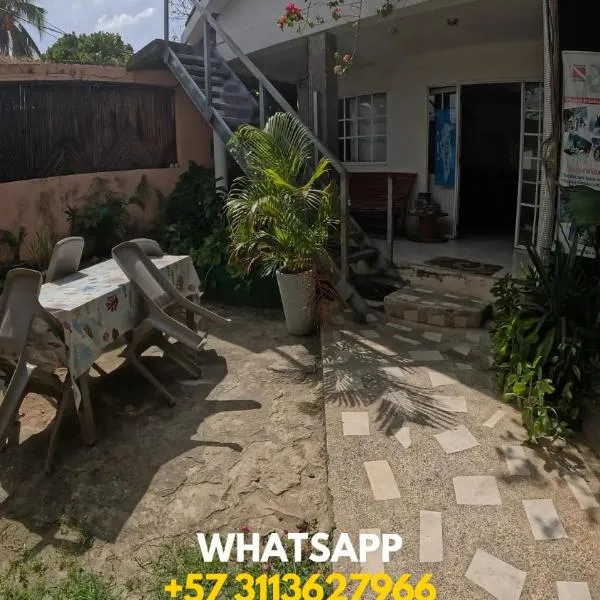 Casa Hostel San Andres, hotell i San Andrés