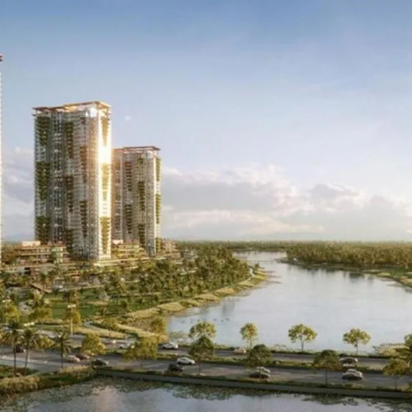 Ecopark Swanlake Mori Onsen by ATV, хотел в Kim Quan