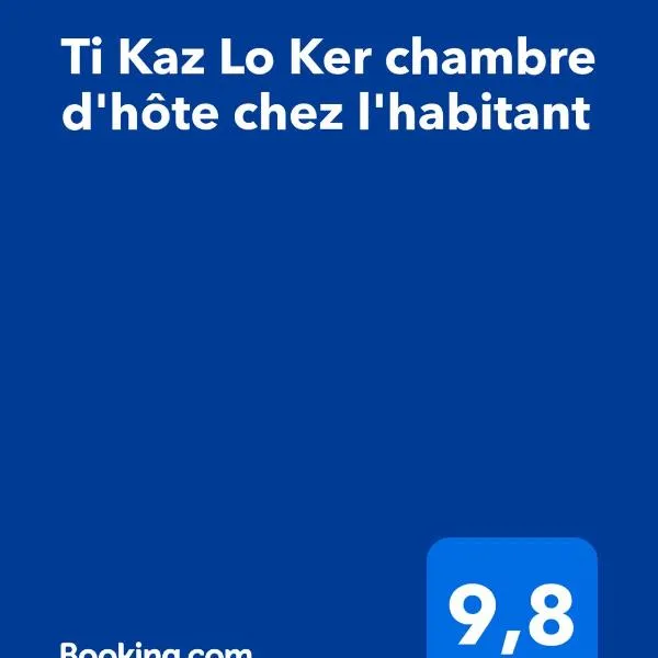 Ti Kaz Lo Ker chambre d'hôte chez l'habitant, ξενοδοχείο σε Saint-Joseph