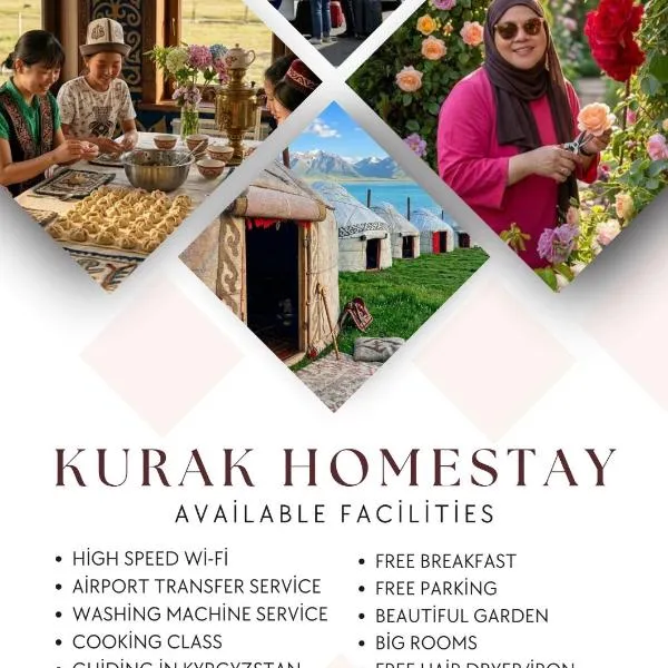 Kurak Homestay: Bişkek'te bir otel