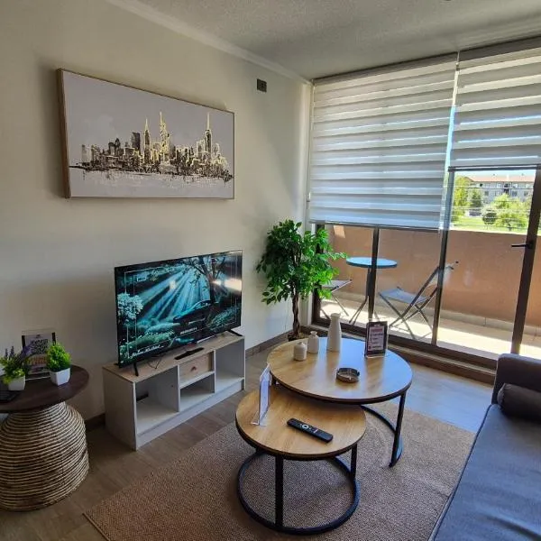 Departamento Corporativo VI Talca Las Rastras Valles del Country - RENTCOVAC- Factura Inmediata, hotell sihtkohas Talca