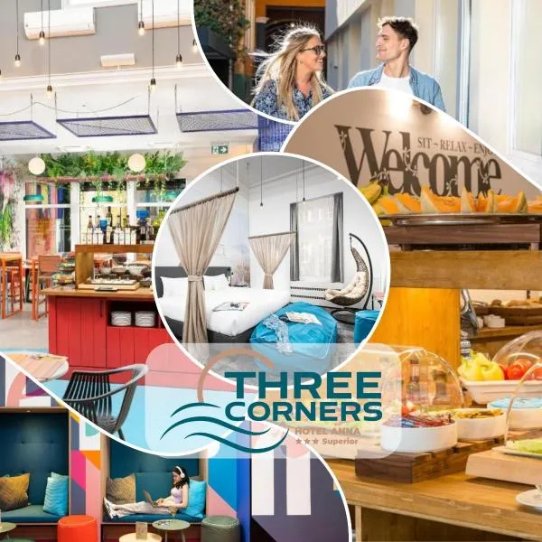 Three Corners Hotel Anna, hotel a Budapest